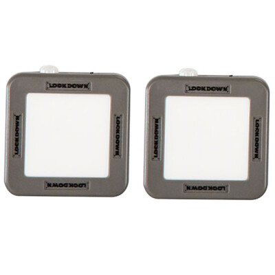 Lockdown Cordless Vault Light Automatic 25 LEDs 70 Lumens Auto On/off 2 Pack 222008