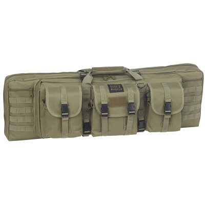 Bulldog Cases Double Tactical Rifle Case Polyester 37" Green