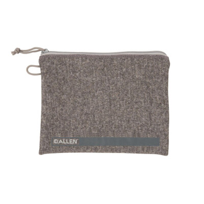 Allen Lockable Handgun Storage Pouch 7"x9" Gray