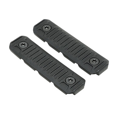 Strike Industries M-LOK Cable Management Cover Long 2pk Black