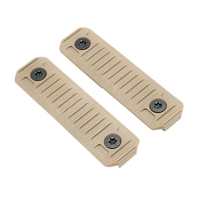 Strike Industries M-LOK Cable Management Cover Long 2pk FDE