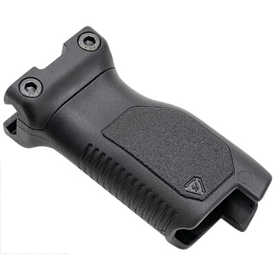 Strike Industries Angled Vertical Grip With Cable Management Long Picatinny Mount Black