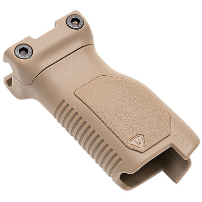 Strike Industries Angled Vertical Grip With Cable Management Long Picatinny Mount Flat Dark Earth