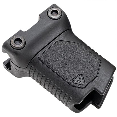 Strike Industries Angled Vertical Grip With Cable Management Short Picatinny Mount Black