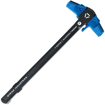 Strike Industries AR-15 T-Bone Charging Handle Blue