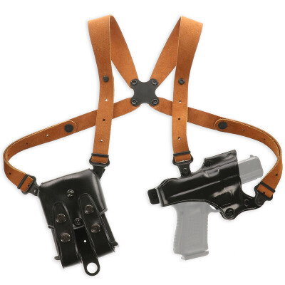 Galco Jackass Rig Shoulder System for Glock 17 Black