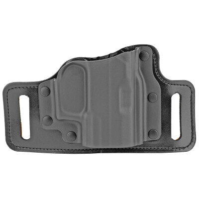Galco Tacslide SIG Sauer P320 Belt Holster Right Hand Leather/ Kydex Black TS820B