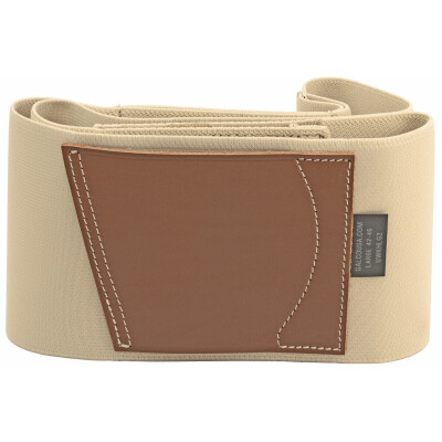 Galco Underwraps 2.0 Belly Band Holster for Most Firearms Ambi Nylon Leather Khaki