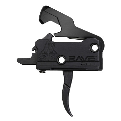 RISE Armament RAVE PCC AR-9 Single-Stage Curved Trigger
