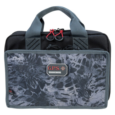 GPS Quad Pistol Range Bag with Storage Pockets