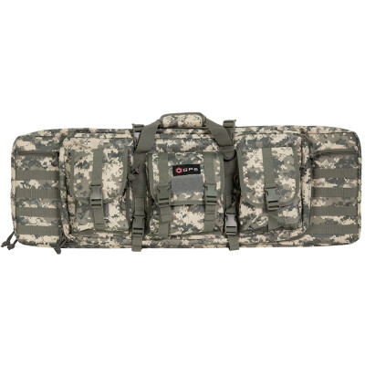 G Outdoors Double Rifle Case 36" Polyester Gray Digital