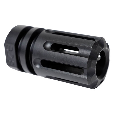 Angstadt Arms Flash Hider 9mm Luger 1/2x28 Hardened Steel Nitride Finish Black