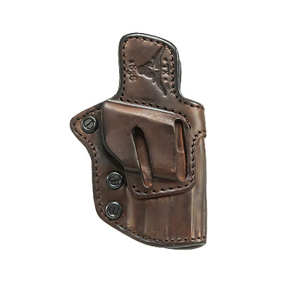 Tagua TX-LOCK-R-OWB Ambi Belt Holster for Glock 17/22/31 Brown