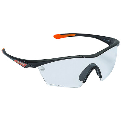 Beretta Clash Shooting Glasses Neutral Lens Black Frame