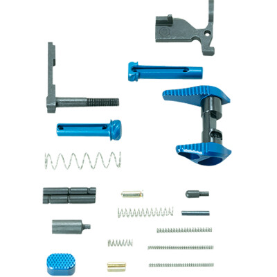 Timber Creek Outdoors AR-15 Lower Parts Kit Without Pistol Grip and Trigger Group Blue