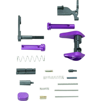 Timber Creek Outdoors AR-15 Lower Parts Kit Without Pistol Grip and Trigger Group Purple