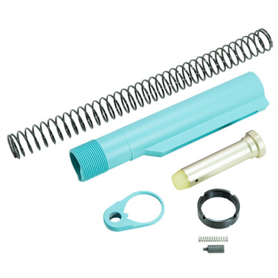 Timber Creek Outdoors AR15 Buffer Tube Kit Robin's Egg Blue