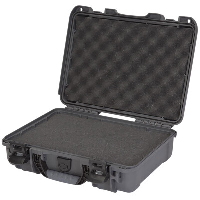 Nanuk 910 Waterproof and Airline Approved Hard Case With Foam, Graphite