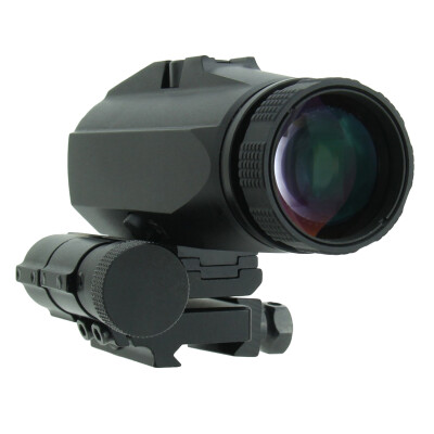 TacFire RDX 3x Red Dot Magnifier Black