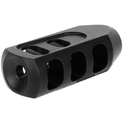 Tacfire .223/5.56 1/2" x 28" Thread Tanker Style Steel Muzzle Brake