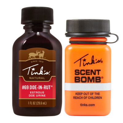 Tink's #69 Doe-In-Rut Buck Lure and Scent Bomb 1 oz Bottle