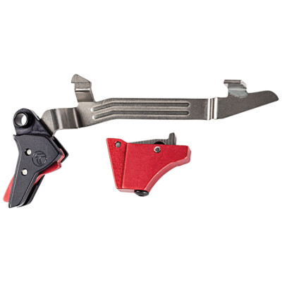 Timney Alpha Competition Trigger for .45/10mm Glock Gen 3/4 Red