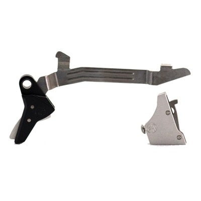 Timney Alpha Competition Trigger for .45/10mm Glock Gen 3/4 Silver