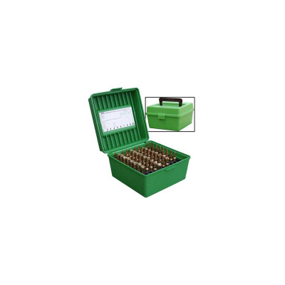 MTM Case-Gard Deluxe Rifle Ammo Box - Green