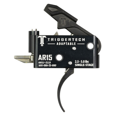 TriggerTech Adaptable AR-15 Single-Stage Curved Trigger