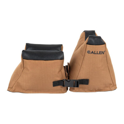 Allen Unfilled Front and Rear Shooting Bags Tan