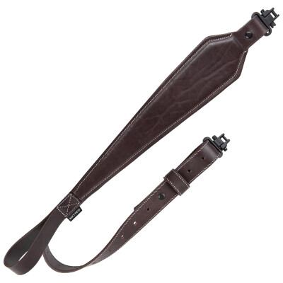 Allen Heritage Plain Dark Leather Rifle Sling