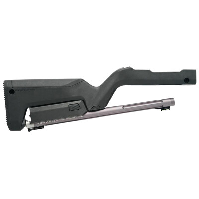 Tactical Solutions X-RING 16.5" Takedown Barrel and Stock Combo for 10/22 Grey/Black