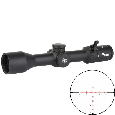 Sig Sauer WHISKEY6 3-18x44mm Rifle Scope MOA Milling Hunter 2.0 Reticle