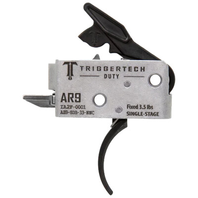 TriggerTech AR9 Duty Single-Stage Curved Trigger 3.5 lbs