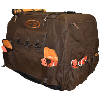 Boyt Harness Co. Mud River Dixie Insulated Dog Kennel Cover Large Brown