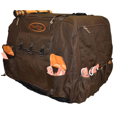 Boyt Harness Co. Mud River Dixie Insulated Dog Kennel Cover Large-Extended Brown