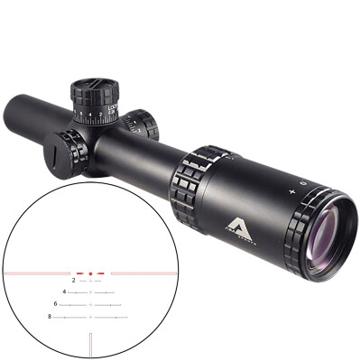 AIM Sports Alpha 6 Riflescope 1-6x24mm CQ1 MOA Reticle