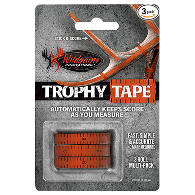Wildgame Innovations Trophy Tape 200" Roll 3-Pack