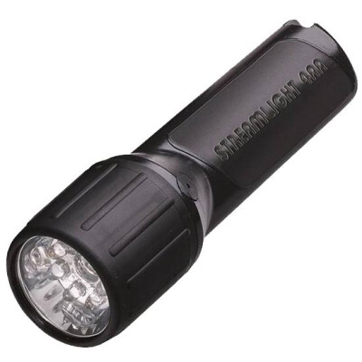 Streamlight 4AA ProPolymer Lux Div 2 LED Flashlight 100 Lumen 4x AA Batteries Tail Cap Switch Polymer Black 68344