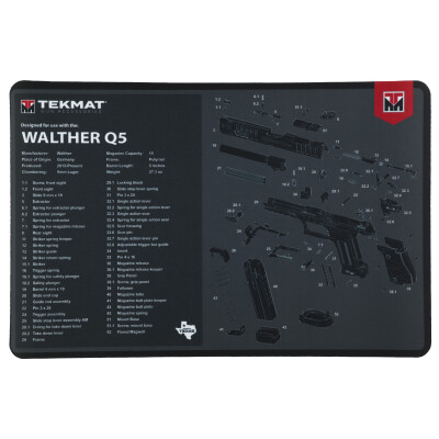 TekMat Gun Cleaning Mat for Walther Q5