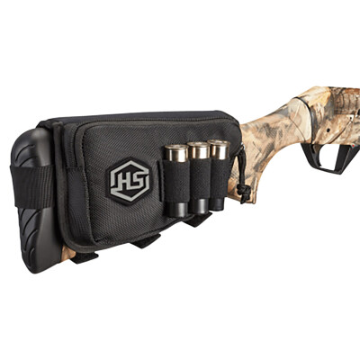 Hunters Specialties Shotgun Shell Holder with Pouch Polyester Black