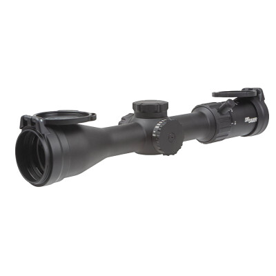 SIG Sauer Whiskey 4 3-12x44mm Rifle Scope SFP Quad Plex Illuminated Reticle