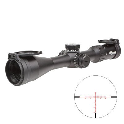 SIG Sauer Whiskey 4 5-20x50mm Rifle Scope FFP Illuminated Milling Hunter 2.0 Reticle