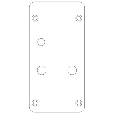 Beretta Burris/Vortex/Docter Optic Plate for APX A1 Carry