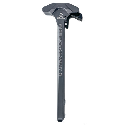 RISE Armament AR-15 Extended Latch Charging Handle Gray