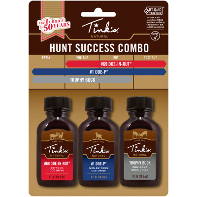 Tink's Natural Hunt Success Combo with 3 Scents