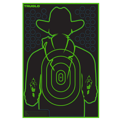 TruGlo Self-Adhesive Gunslinger Targets 12"x18" 6-Pack