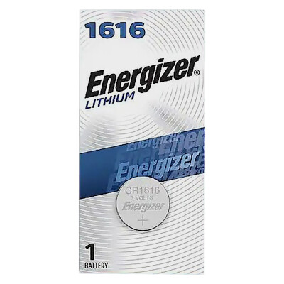 Energizer Lithium Coin 1616 Battery Package of 72