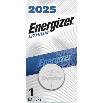 Energizer Lithium Coin 2025 Battery Package of 72