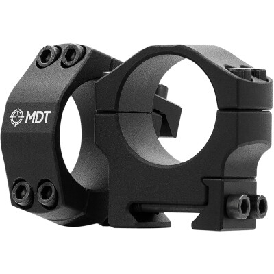 MDT Premier Scope Rings 34mm Medium 1.00in Aluminum Black